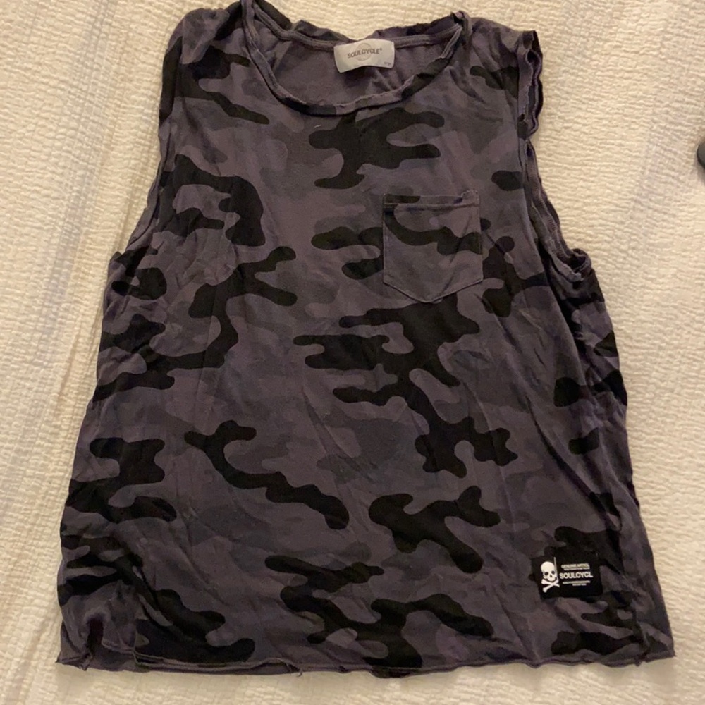 SoulCycle Camo tank top